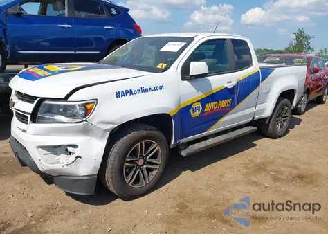 2019 Chevrolet Colorado Wt from USA, damaged, VIN 1GCHSBEA7K1303834